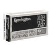 Remington Golden Saber 45 ACP Auto Ammo 185 Grain Brass Jacketed Hollow Point